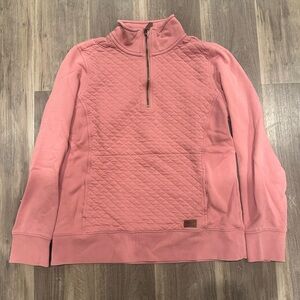 LL Bean Quilted Pullover